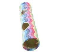 NOLITOY Tunnel Pet Teasing Toy Folding Cat Tunnel Neon Plaything for Indoor Outdoor for Kittens