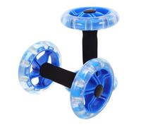 NOLITOY Twin-wheel Fitness Roller for Tummy Strengthening and Shaping Lightweight Abdominal Exercise Device with Non-slip Handles for Men and Women Core Workout and Weight Loss