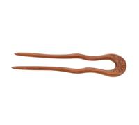 NOLITOY U-shaped Wooden Hair Fork Pins Handcrafted Smooth Ancient-style Hairpins for Women Vintage Chinese Costume Hair Stick Accessories for Braids Buns and Chignon Hairstyles