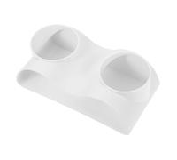 NOLITOY Underwater Aquarium Tunnel for Fish Tank White Abs Shrimp Cave with Dual and Natural Curves Stable Underground Hideout for Breeding and Enhanced Viewing