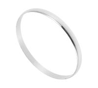 NOLITOY Unisex Stainless Steel Bangle Smooth Surface Fashion Bracelet for Women and Men Comfortable Breathable Wristband Simple Stylish Accessory