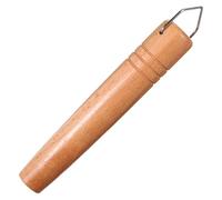 NOLITOY Universal Removable Milk Pot Handle Replacement for Soup and Frying Pans, Japanese Style Wooden Cookware Handle Sleeve with Screws, Compatible with Small Saucepan and Skillet for