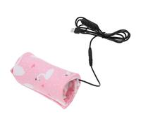 NOLITOY USB Charging Bottle Warmer Sleeve with Timing Portable Insulated Milk Warmer Cover for Travel and Home Use Quick Heating Thermal Bag for Milk Temperature Preservation