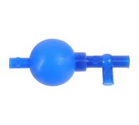 NOLITOY Versatile Laboratory to Ball Easy Design Use Suction Quantitative Blue Silicone Pipette Filler with Three-way Bulb Precise Handling for Liquid and in Facilities Labs
