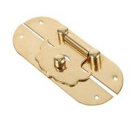 NOLITOY Vintage Copper Box Latch Hasp for Jewelry Box and Suitcase Easy to Install with Retro Beautiful Design Simple and Practical Or Making