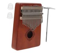 NOLITOY Vintage Key Kalimba Thumb Piano Portable Finger Instrument for Beginners with Smooth Polished Edges Resonance for Adults Music Lovers Gift
