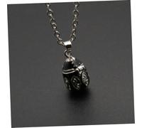 NOLITOY Vintage Water Drop Memorial Ashes Pendant Anti-rust Cremation Keepsake Jewelry for Pet and Human Memory with Shining Finish