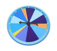 NOLITOY Wall-mounted Small Lottery Game Wheel Funny Prize Draw Turntable for Parties Classrooms Carnivals Interactive DIY Spin Wheel with Awards for Adults