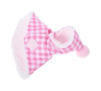 NOLITOY Warm Plush Parrot Cloak Pet Costume for Canary and Conure, Stylish and Comfortable Bird Outfit in Pink, for Outing and Different Occasions