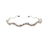 NOLITOY Wavy Rhinestone Headband for Weddings and Parties Elegant Hair Accessory for Women Chic Design for Special Occasions Eye-catching and Comfortable to Wear