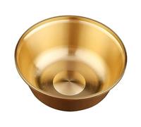NOLITOY Wear-Resistant Brass Offering Bowl Multi-Function Metal Cup for Buddhist Worship Rituals and Water Offering Copper Vessel for Temple Zen Home Decor