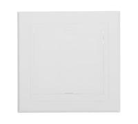 NOLITOY White Plastic Plumbing Access Panel with Hinged Door 100x100mm Drywall Hole Cover for Bathroom Wall and Ceiling Pipe Inspection