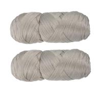 NOLITOY Wig Hair Wire Braid Hair Line 2pcs Light Grey Polypropylene Silk Thread Women’s Braiding Accessories