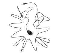 NOLITOY Wireless Car Microphone External Clip-on Mic with 3.5mm Jack, 3-meter Cable Wired Stereo Microphone for Car Audio and Singing Applications