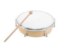 NOLITOY Wood Frame Hand Drum for Boy Girl Adjustable Preschool Musical Toy Drum Educational Instrument for Boys and Girls Toddlers