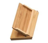 NOLITOY Wood Grain Business Card Holder Stand Desktop Organizer with Capacity Design Portable Card Storage Display for Office Clinics Trade Shows Retail and Travel Use