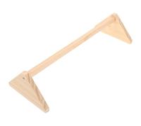 NOLITOY Wooden Chicken Roosting Bar for Chicks and Chickens, Ergonomic round Perch, Modular Design, Suitable for Outdoor Coops and Indoor Cages, Khaki Wood Bird Stand for Poultry