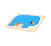 NOLITOY Wooden Elephant Jigsaw Puzzle Educational Plaything for Early Learning Enhancing Spatial Logic and Cognitive Skills Creative Puzzle for Development