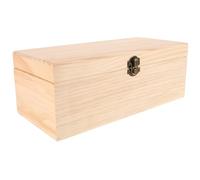 NOLITOY Wooden Essential Oil Bottle Organizer 40 Grids Multiple Compartments Compact Structure Elegant Display Pine Wood Storage Case for Home and Spa