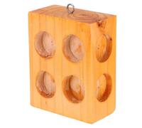 NOLITOY Wooden Friction Demonstration Block and Inclined Plane Slider for Primary Science Lab, Sturdy Solid Wood Construction for Classroom Experiments