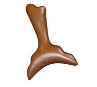 NOLITOY Wooden Mermaid Tail Gua Sha Massage Tool for Face and Neck Lightweight Portable Acupoint Scraping Board to Boost Skin Elasticity and Enhance Facial Contours Relaxing Muscle