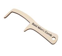 NOLITOY Wooden Wide Tooth Comb Giant Prank Prop for Bald Men Hair Styling and Comedy Acts Large Sturdy Hair Grooming Tool for Clown Costumes