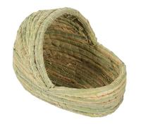 NOLITOY Woven Straw Chicken Nest for Poultry and Pigeon with Rustic Design, Straw Material, and Enhanced Egg Collection Efficiency, for Backyard and Small Farms Use