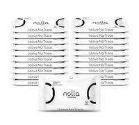 Nolla Disposable Cleansing Wipes 100% Plant-Based, Plastic-Free, Biodegradable, Fragrance-Free, with Soothing Aloe and Vitamin E, Pack of 240 (20 x 12)