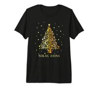 Nollaig Shona Irish Christmas T-Shirt Ireland X-mas Gaelic Premium T-Shirt