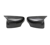 NOLLAM Car Mirror Cover For Ford For Ranger For T6 For Raptor For Wildtrak 2012 2013 2014 2015 2016 2017 2018 2019 2020 2021 Rearview Side Mirror Cover Wing Cap(Black- Silver)