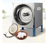 NOLLAM Electric Coconut Grater, 50-60pcs/Hour Commercial Coconut Planer, Stainless Steel, Silver