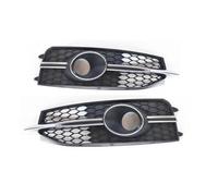 NOLONGNRDX Fog Light Frame Cover For AUDI For A7 S7 2010-2015 Suitable For The Fog Lamp Frames Has Been Modified With Silver Covers Gr