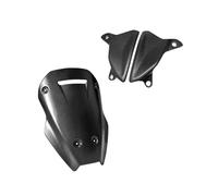 NOLONGNRDX For DUCATI Multistrada V4 V4S Pikes Peak 2021-2023 Motorcycle Carbon Fiber Front Fairing Windshield Wind Deflector Motorcycle Front Wind Deflector Protector(B a)