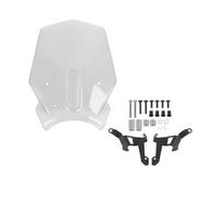 NOLONGNRDX For Honda CB300R CB125R CB250R 2018-2025 Motorcycle Front Windscreen Windshield Visor Wind Air Fairing Deflector Motorcycle Front Wind Deflector Protector(B)