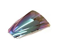NOLONGNRDX For Triumph For Daytona 675 2006 2007 2008 Windshield Wind Screen Double Bubble Front Motorcycle Accessories Motorcycle Front Wind Deflector Protector(Iridium deep)