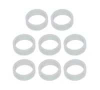 NOLOWY 8pcs Controller Protections Rings Silicone Shield not Wear Designs Thumbstick Guard Rings Suitable for P5 Controller