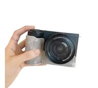NOLOWY Protective PU Leather Half Case For ZVE10 II Camera With Soft Lining And Easy Battery Access