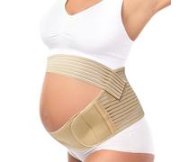 Nolvireth Pregnancy Belt Support, Maternity Support Band with Adjustable Waist Extender, Pregnancy Pelvic Hip Pain Re-lief for Birth Preparation, Back Support (SIZE:XXL)