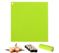 Nolvireth Sushi Making Kit, Non-Stick Silicone Sushi Mat, Easy-Clean Rolling Mat for Beginners & Kids