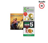 Nom Nom Italian books 5 Ingredients, Modern Italian Cook,Nigellissima| Variation