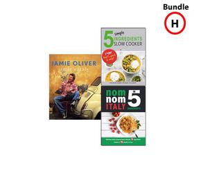 Nom Nom Italian books 5 Ingredients, Modern Italian Cook,Nigellissima| Variation