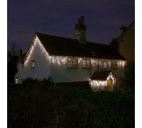 Noma 15m LED White Snowing Icicles