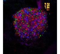 Noma 200 Fit & Forget Battery Operated Multi Effect Cluster Lights Timer - Mu...