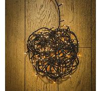 Noma 200 Warm White LED Multi Function String Lights, Battery Operated, 19.9m, 6816003GWW