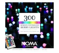 NOMA 300 Colour Changeable Berry Lights, 13.97 m, Remote Controlled