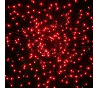 Noma 360 LED Christmas Tree Lights : Green Cable : Plug-in with Timer : Red