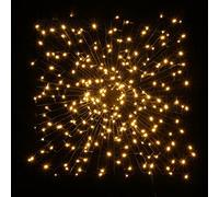 Noma 720 LED Christmas Tree Lights : Green Cable : Plug-in with Timer : Warm White