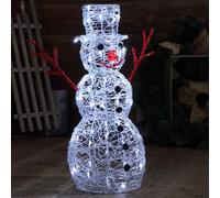 Noma 80cm Spun Acrylic Dickensian Snowman