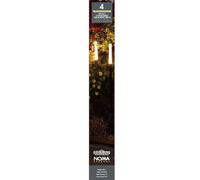 NOMA Garden Tube Border Lights, 80 cm each (Pack of 4)
