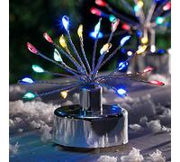 Noma Firework LED Tea Lights : Battery : 20 Micro LEDs : Set of 6 : Multicoloured